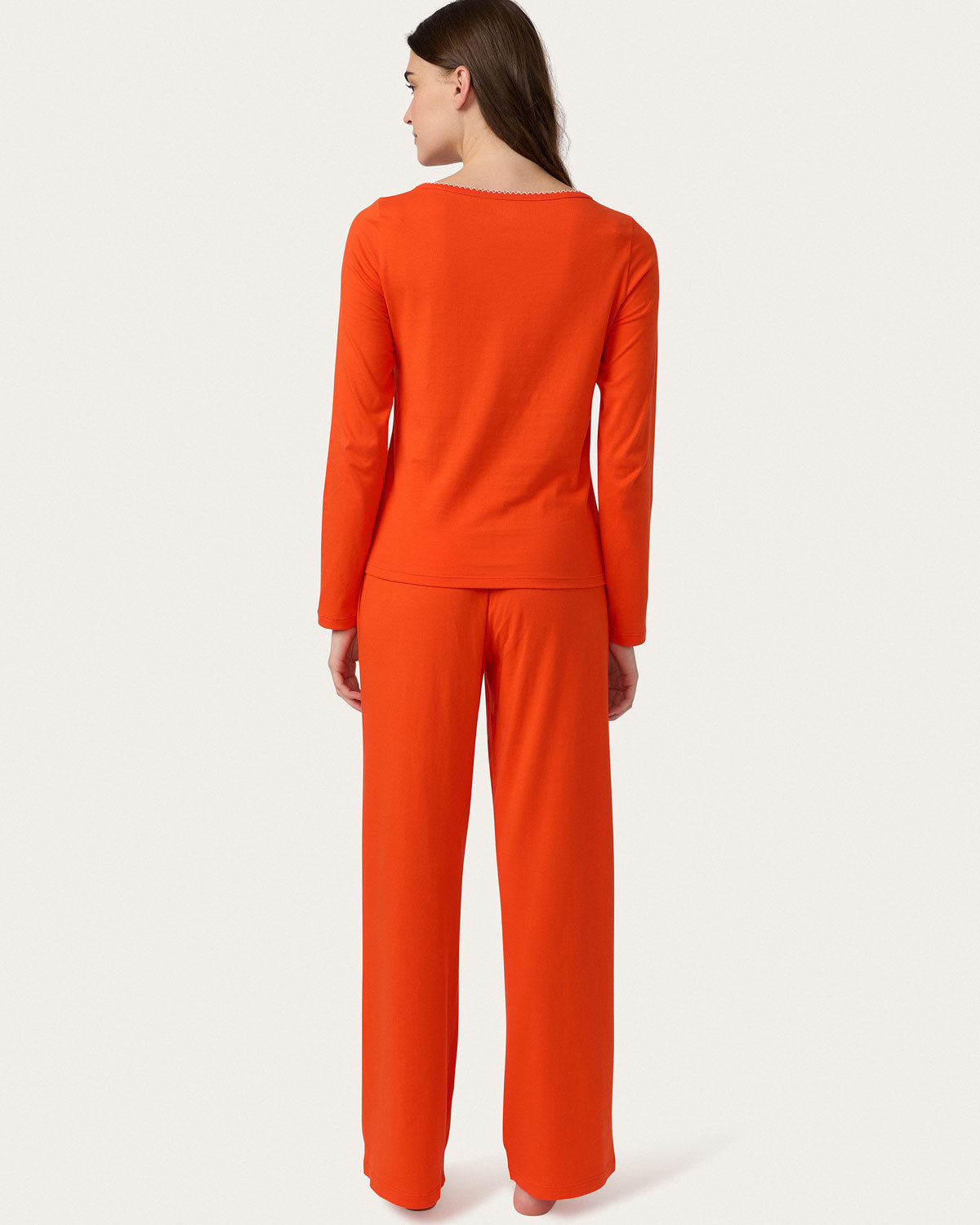 Ellie PJ Set in Scarlet
