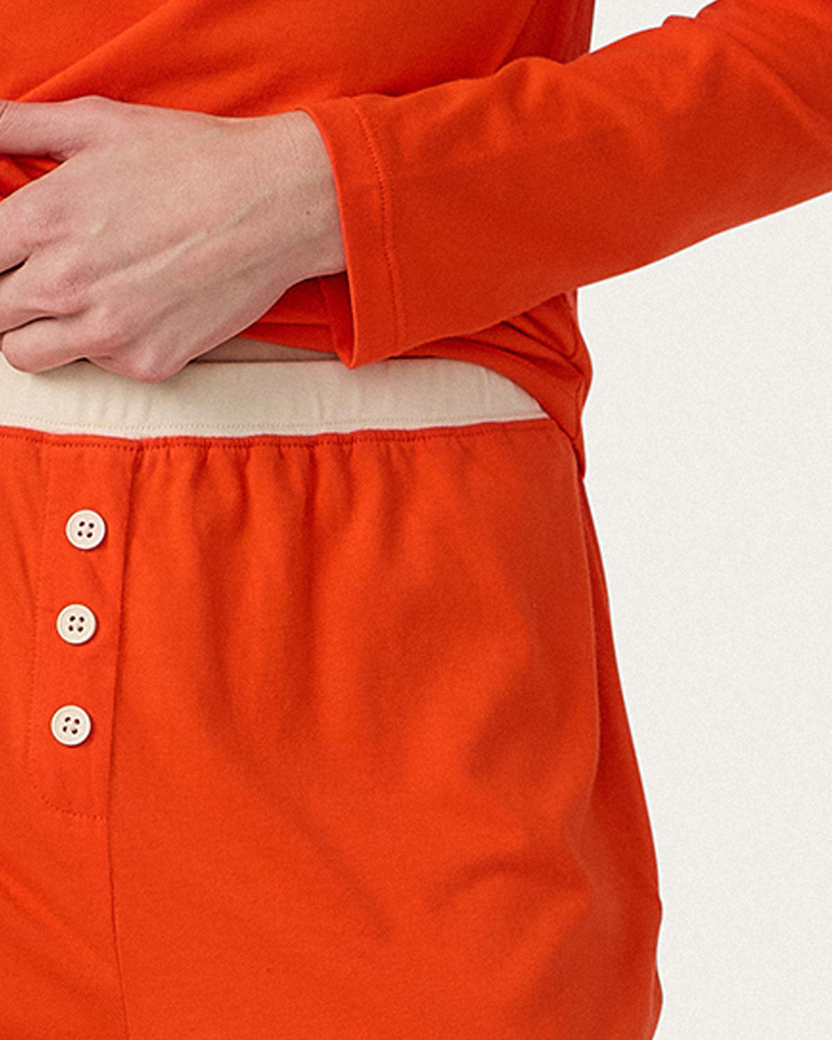 Ellie PJ Set in Scarlet