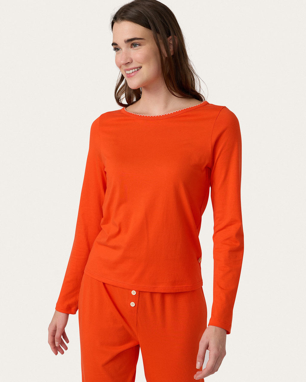 Ellie PJ Set in Scarlet