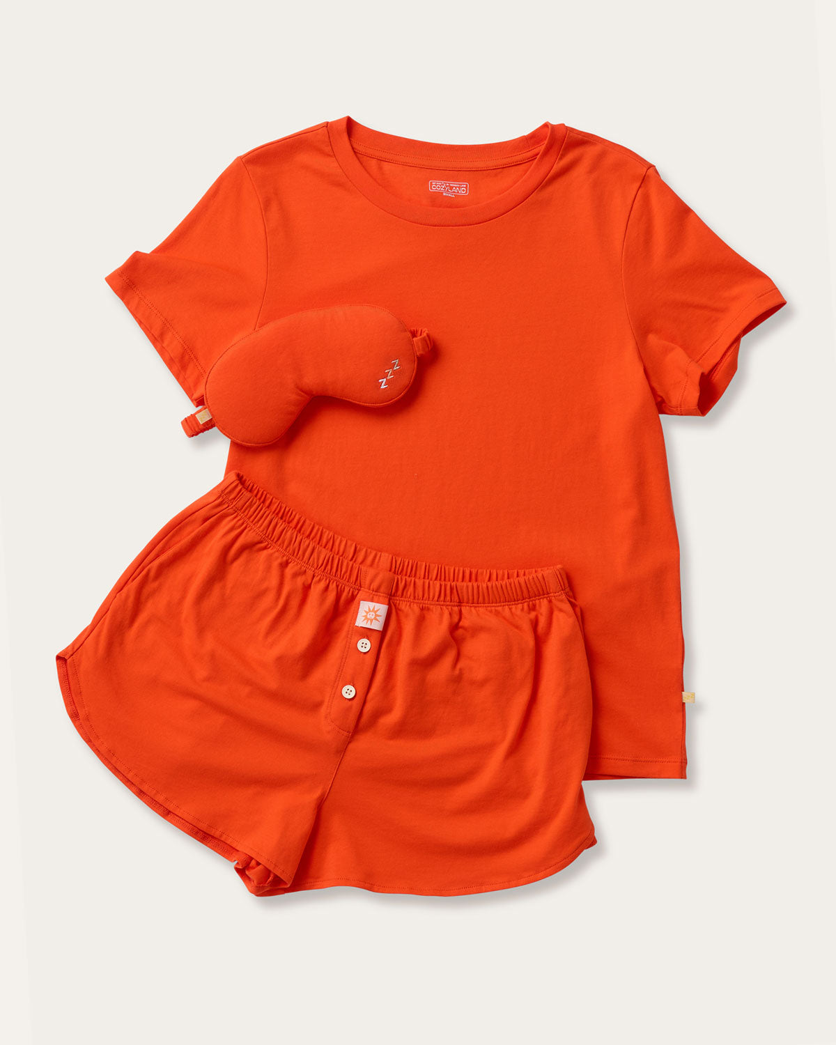 Mia Boxer Mask Set in Scarlet